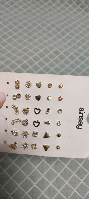 Kolczyki Sinsay 15 par