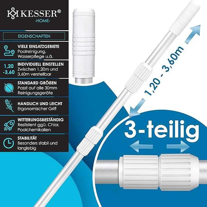 Drążek teleskopowy do basenu