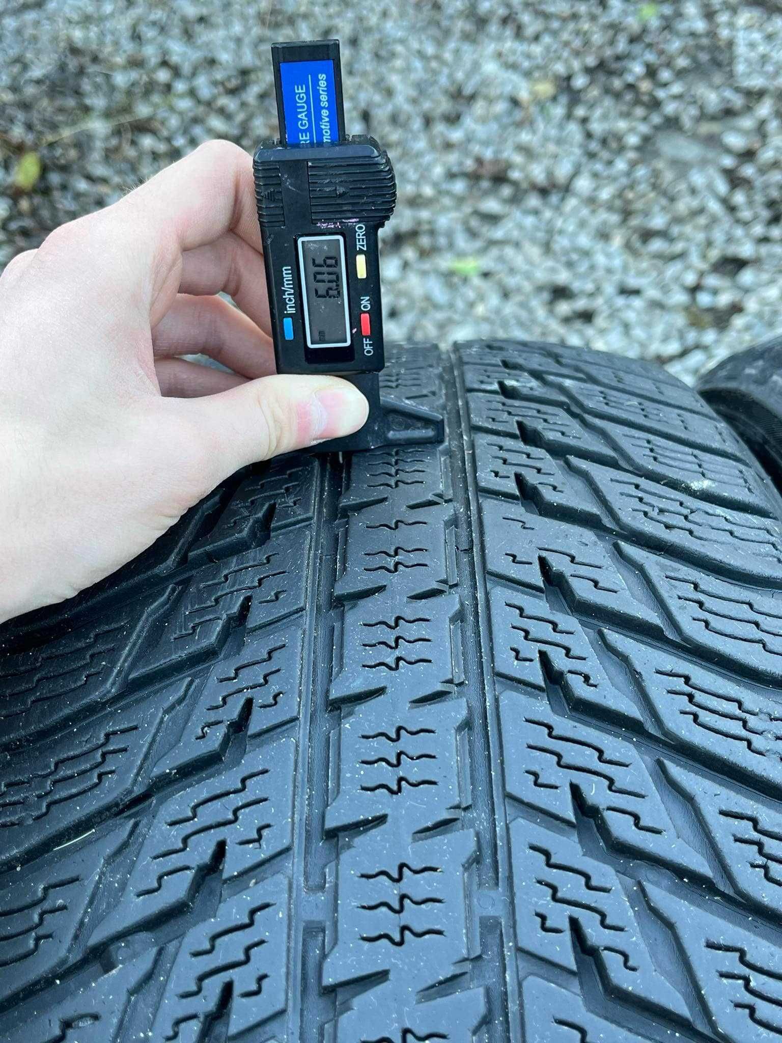 Opony 235/55R18 Nokian WR Suv3 Zima 2sztuki 6,06mm bieżnika