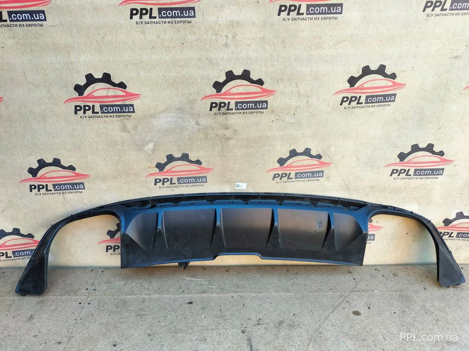 Audi A5 F5 16-19 S-Line Спойлер накладка заднего бампера обвес губа