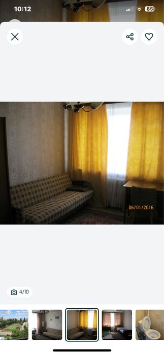 Сдам 3 комнатную квартиру на Русановке , 8 этаж кирпичный распашонка,