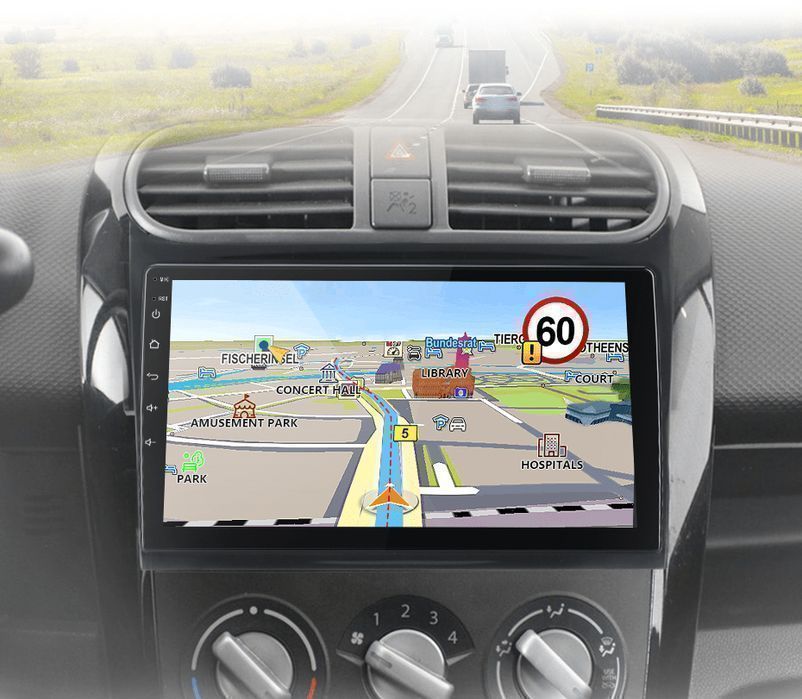 Radio nawigacja SUZUKI Splash Ritz Opel Agila Android 2GB 32GB