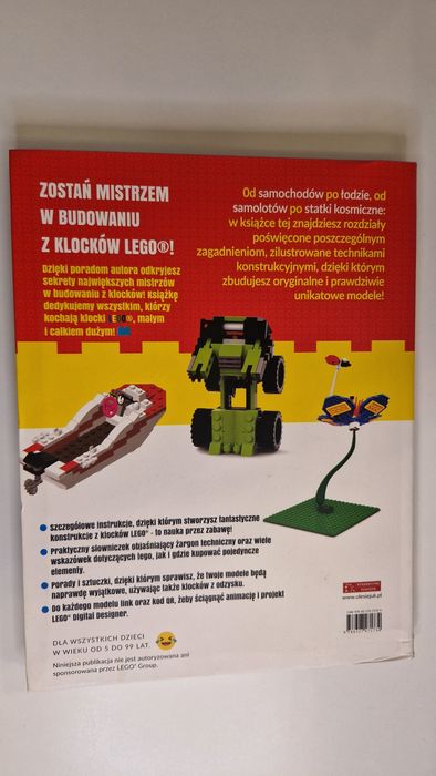 Sekrety Mistrzów LEGO- Sprzedam książkę pełną inspiracji!