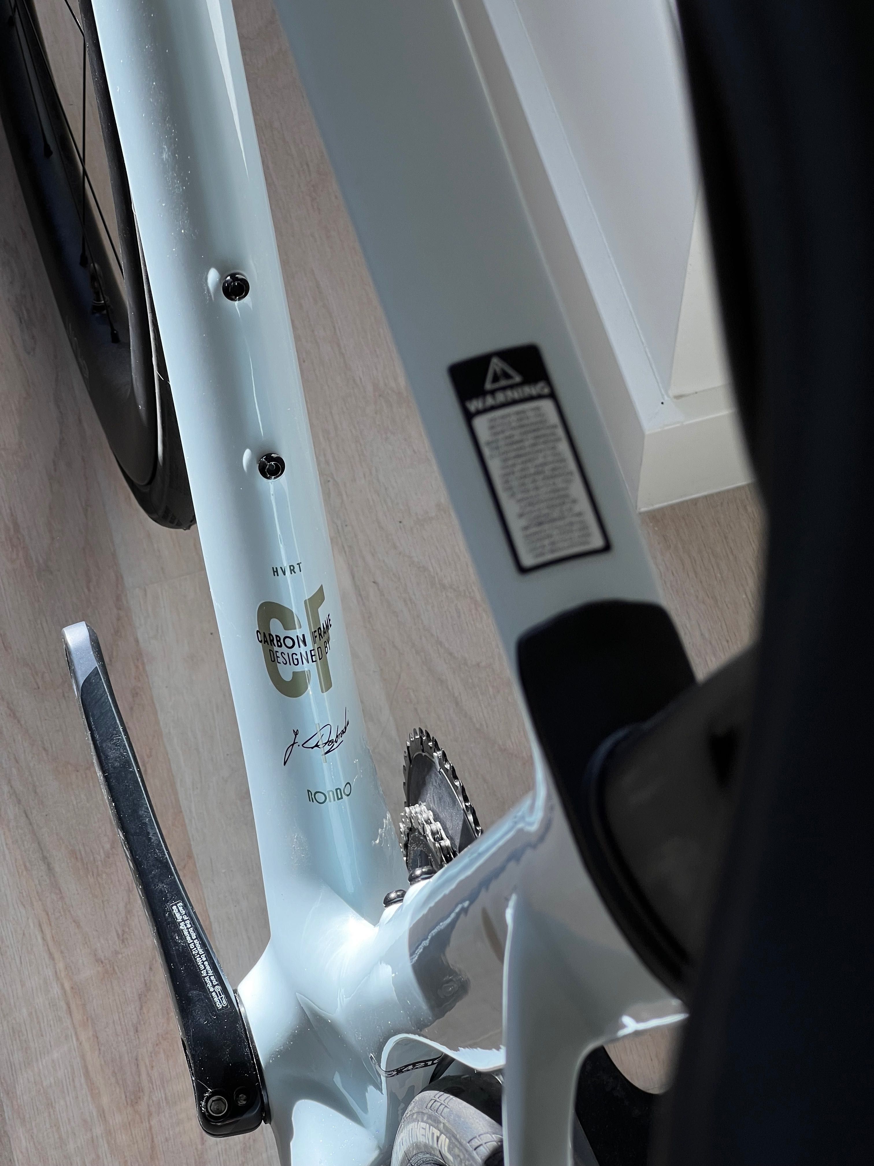 Rower Rondo HVRT CF 1 Road Plus - biały, rozmiar L