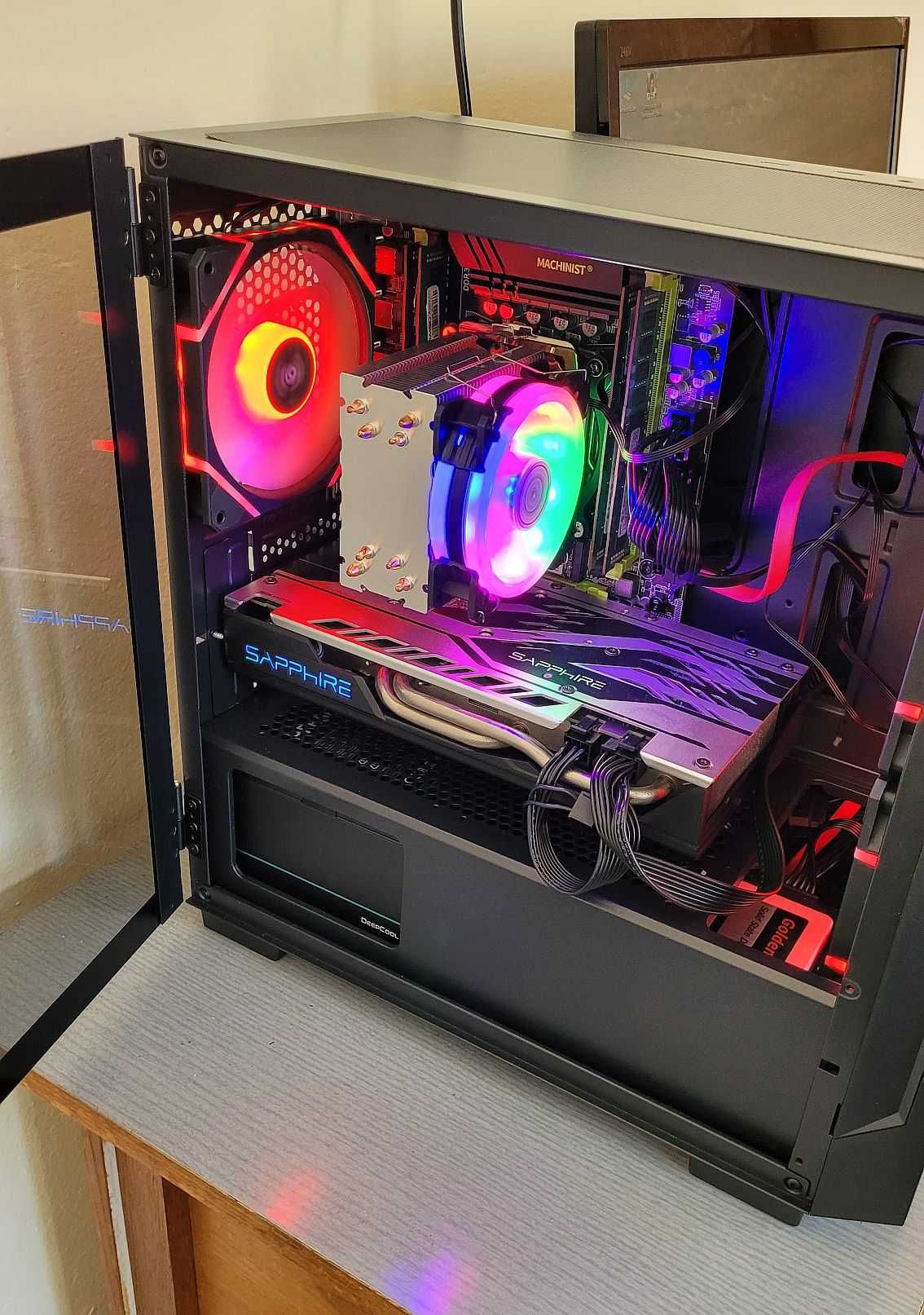 Komputer Xeon E5 2689  + monitor + klawiatura + mysz