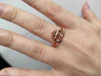 Pandora Каблучка р. 52 кольцо оригінал рожеве золото сердце корона