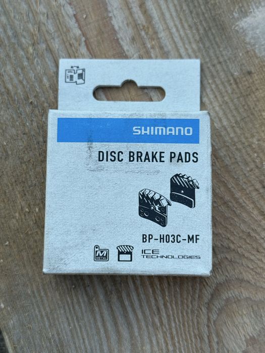NOWE Klocki shimano H03C metaliczne saint zee