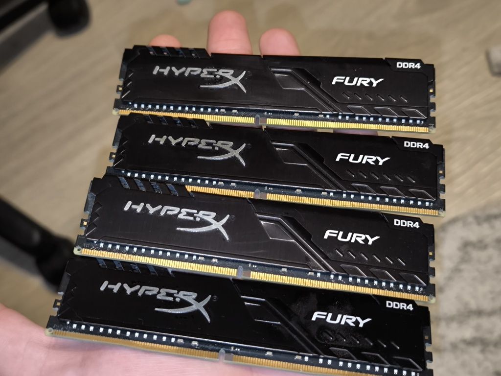 DDR4 память HyperX Fury 16gb 2666 C16