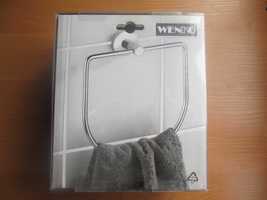 Вешалка для полотенец WENKO Power-Loc. Вешалка для ванной