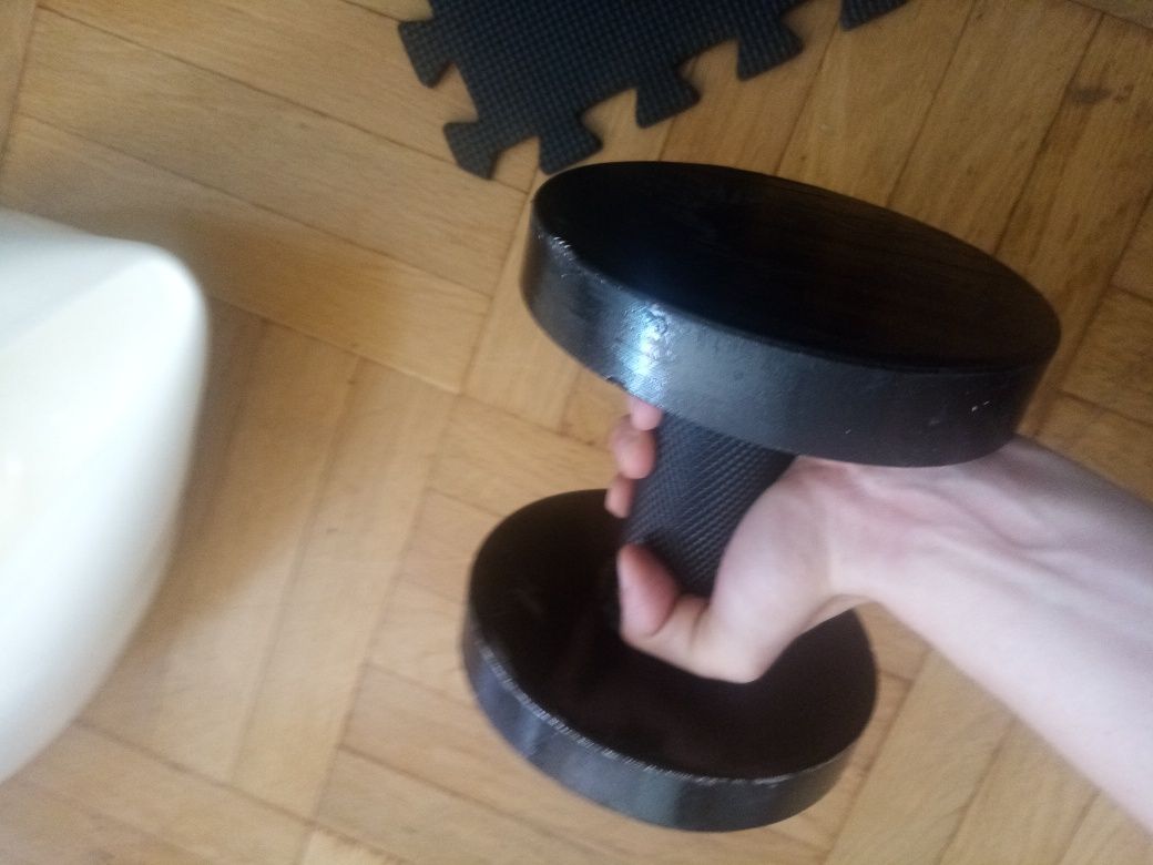 Hantel fat grip 15 kg stalowy (możliwa wysyłka OLX)