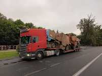 Transport maszyn rolniczych i budowlanych