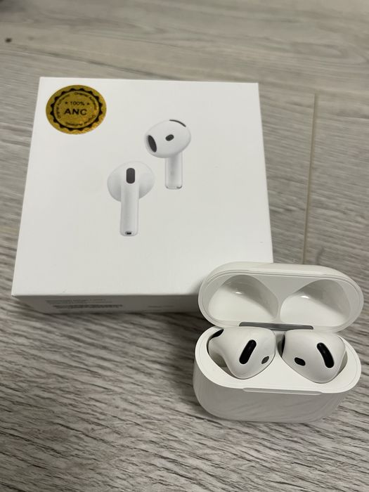 Навушники TWS AirPods 4 ANC white High Original Quality