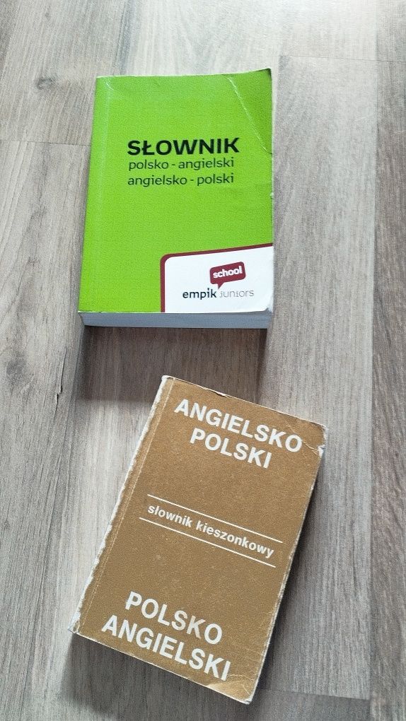 Dwa Słowniki  polsko- angielski