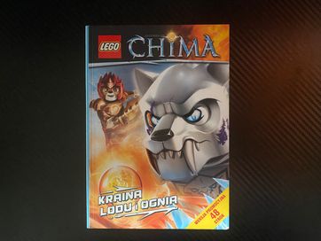 Lego Chima książka Kraina Lodu i Ognia stan db