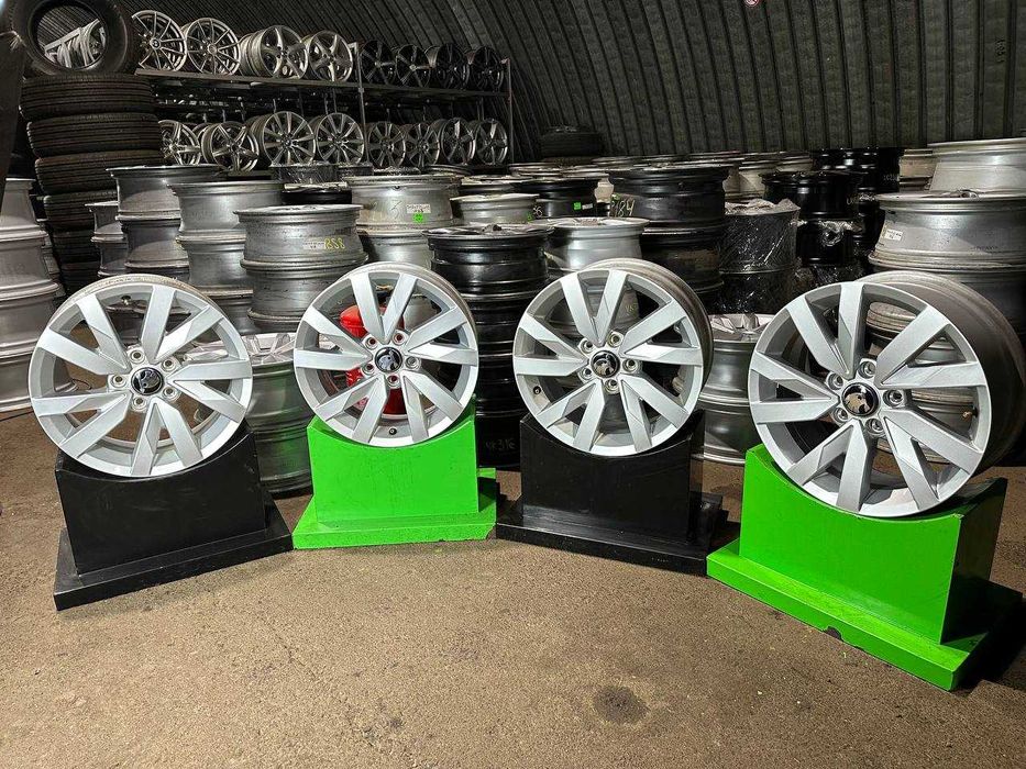 ‼️5x112 R16 Литі диски SKODA Volkswagen легкосплавні титани 5/112/16