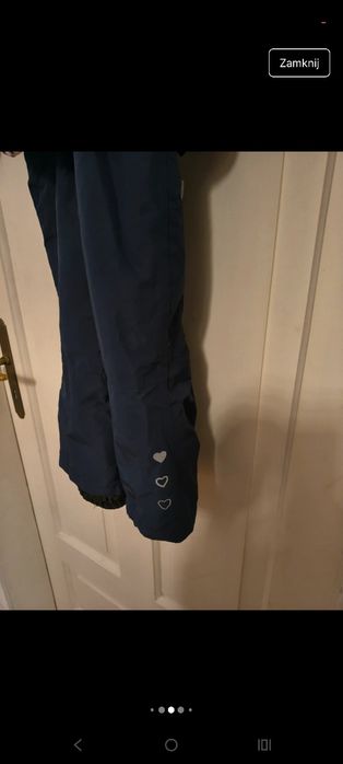 Kombinezon dziecięcy kurtka i spodnie zimowe 86 92