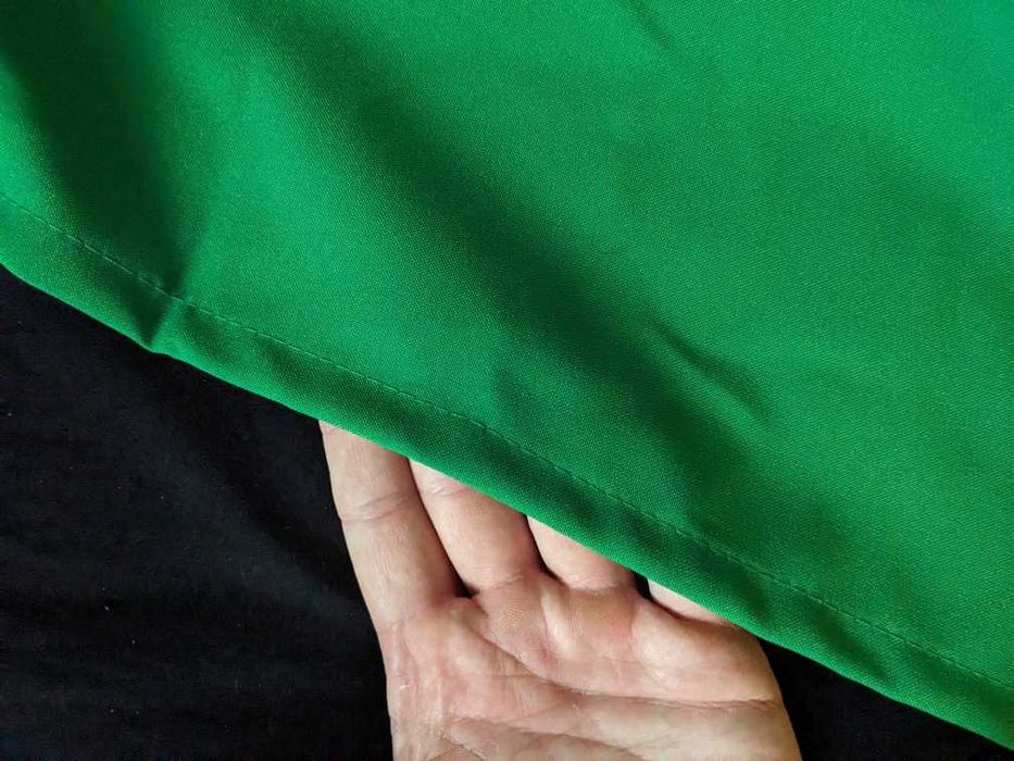 NOWE Zasłony 300x145cm na taśmie zielone matowe półzaciemniające 2szt