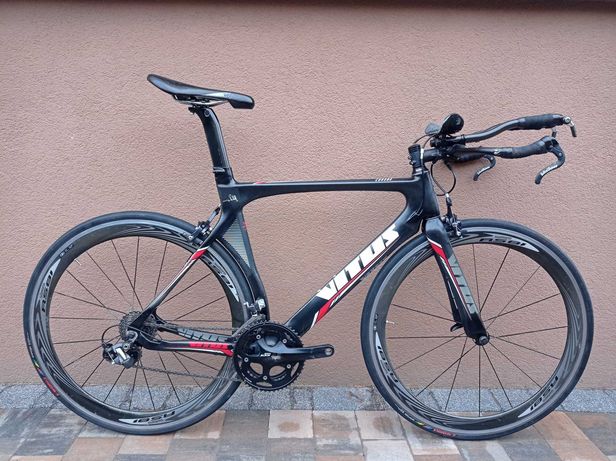 Rower Vitus Chrono Carbon, triathlon, czasówka,roz.56 cm
