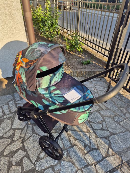 Mega zestaw Cybex Priam 2.0 Bird of Paradise 5w1