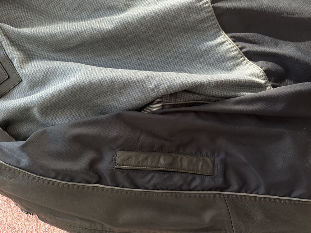 Шкіряна куртка Massimo duti чоловіча