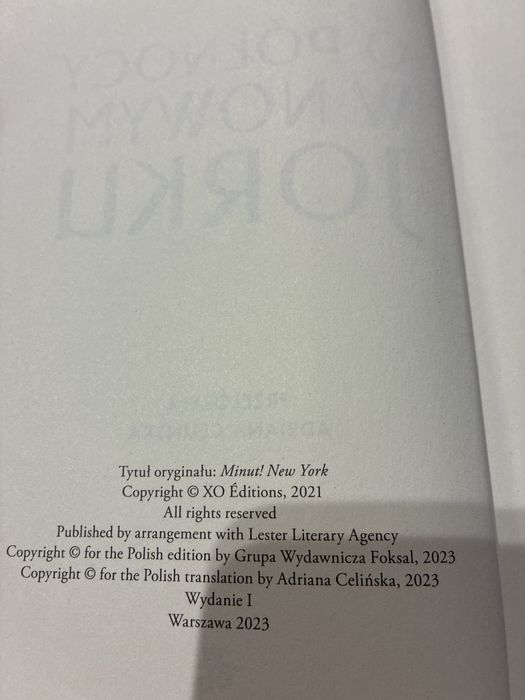 O północy w Nowym Yorku - Mark Miller