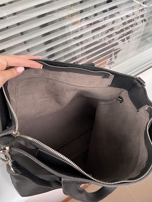 Сумка-шопер з екошкіри