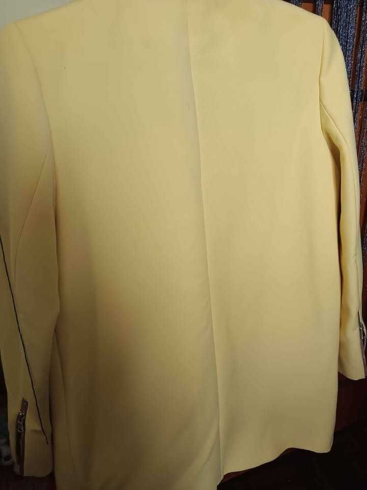 Blaser Zara amarelo M