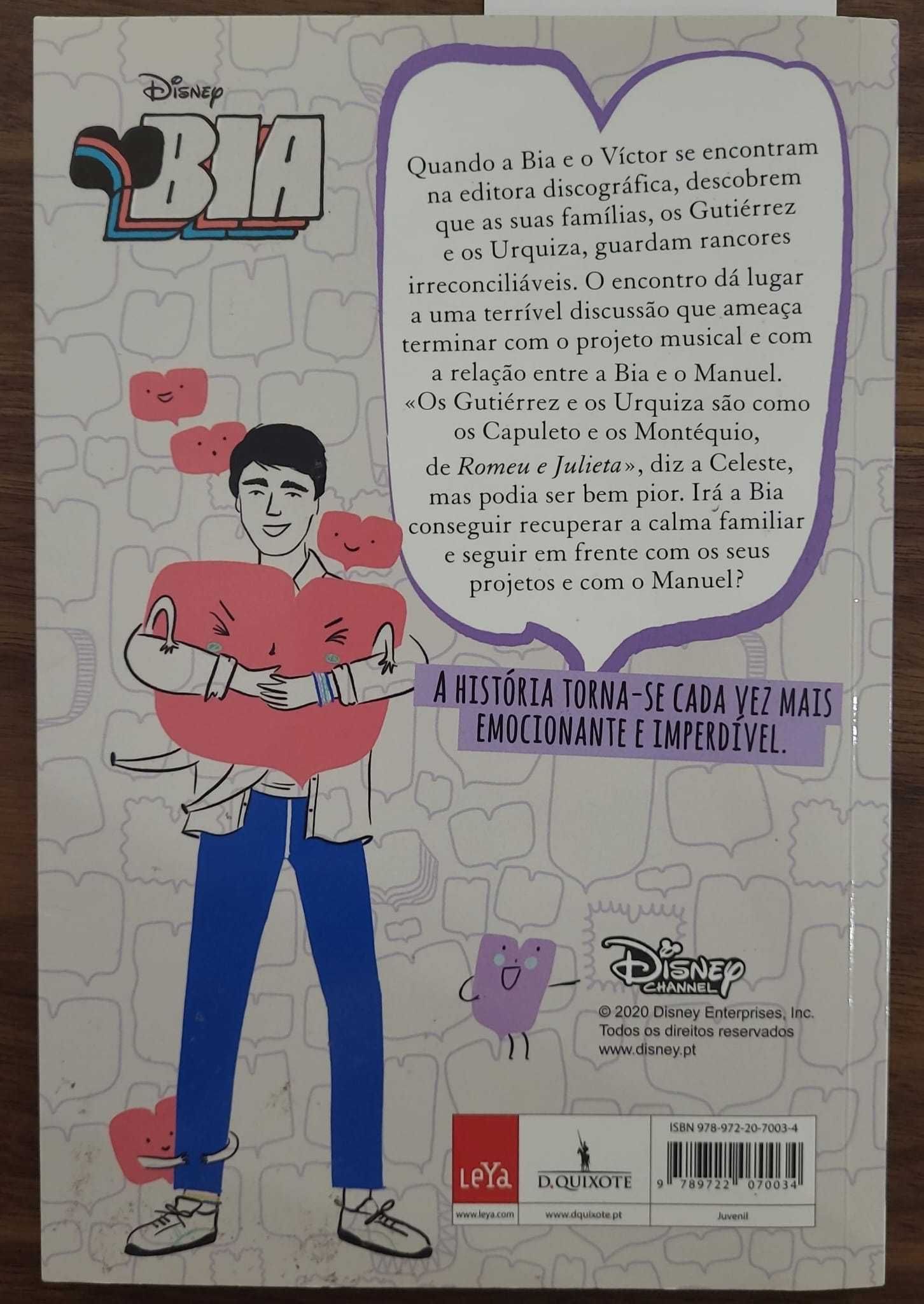 Livro Bia 2 Disney - O meu primeiro amor