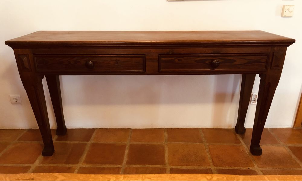 Aparador/consola em madeira maciça de RIGA