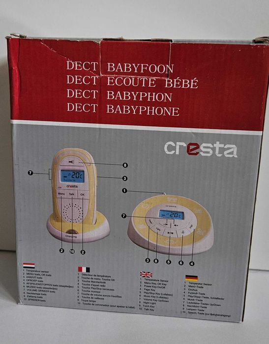 Elektroniczna niania Cresta Dect Babyphone BBH200