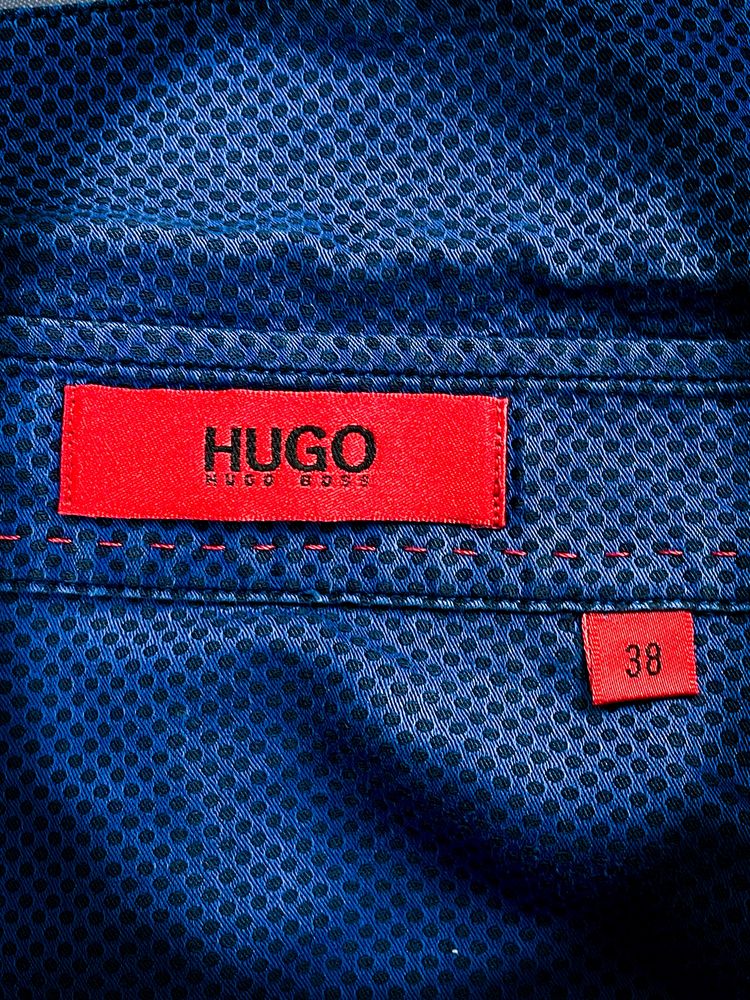 Super Cena! «Hugo Boss» Granatowa Męska Koszula / S