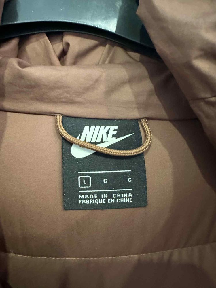 plaszcz puchowy kurtka nike