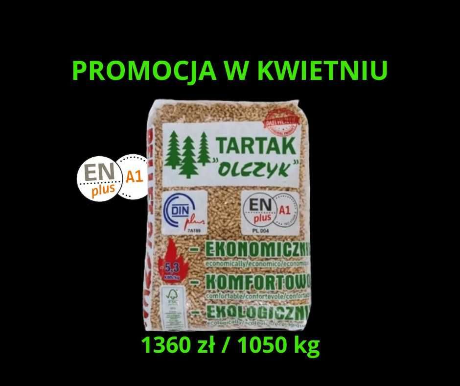Polski pellet OLCZYK EN Plus A1 transport gratis