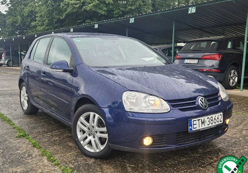 Volkswagen Golf 5, z Niemiec po opłatach, zarejestrowany
