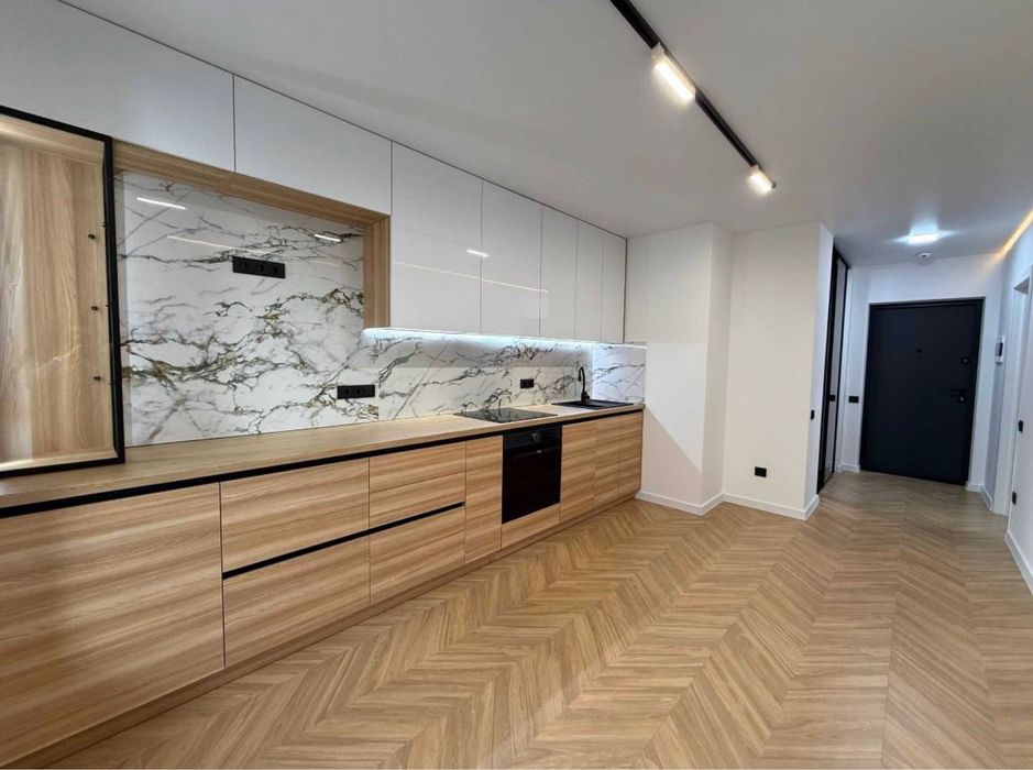 Новобудова в районі Велесу,сучасна част.меблі гардироб.