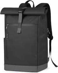 INATECK Plecak RollTop 25L-30L Laptop 17 cali Czarny