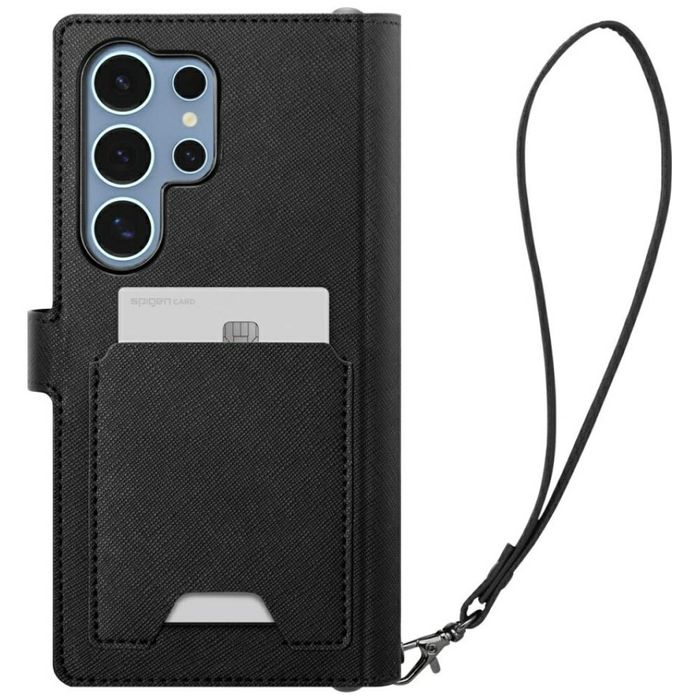 Etui Spigen Wallet "S" do Samsung Galaxy S25 Ultra czarny
