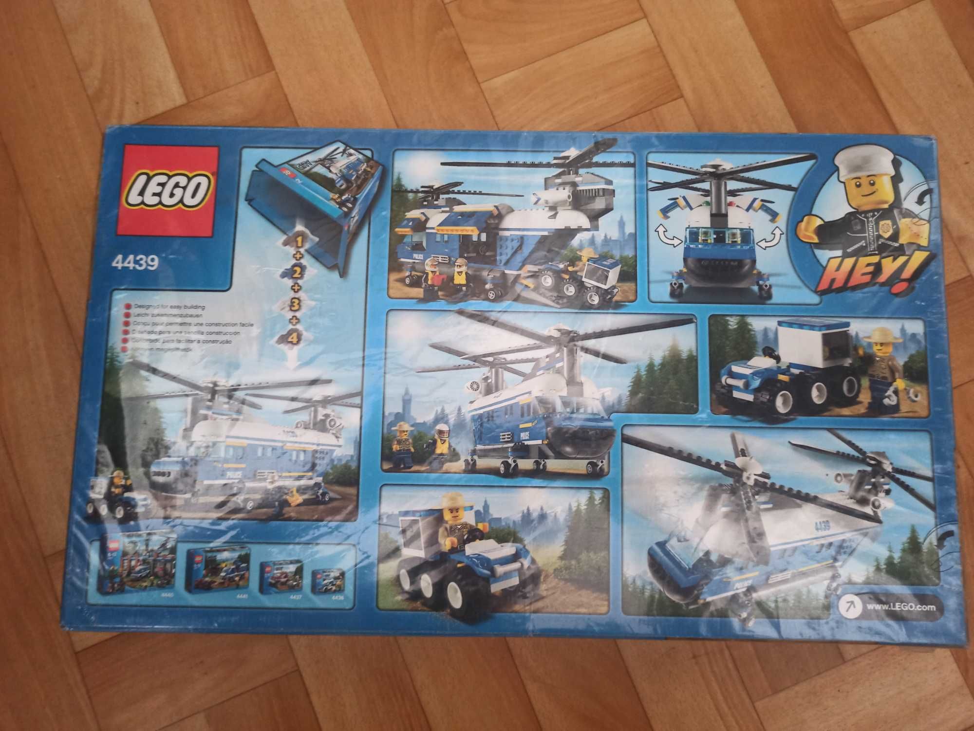 Lego City 4439 Chelikopter Transportowy Policja nowy.