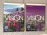 Vision 4:  podręcznik i zeszyt ćw. (kody Online Practice i Dictionary)