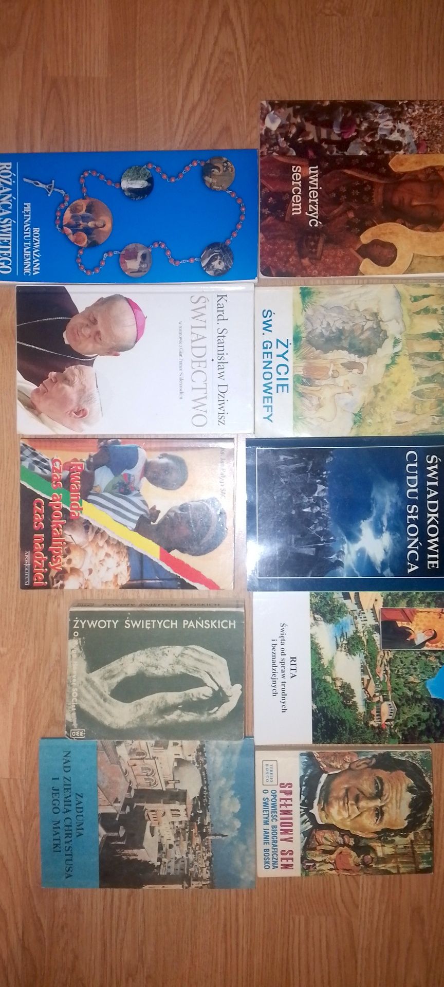 Książki religijne 15 sztuk