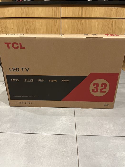 TCL telewizor led nowy, 32”