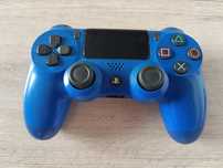 Kontroler PS4 Sony oryginalny bezprzewodowy pad niebieski