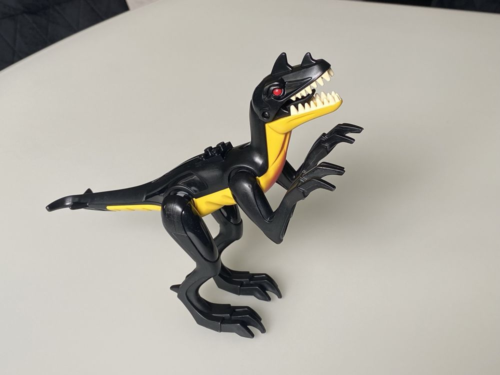 Lego 7295/7474 Dino - figurka dinozaur raptor z otwieraną paszczą