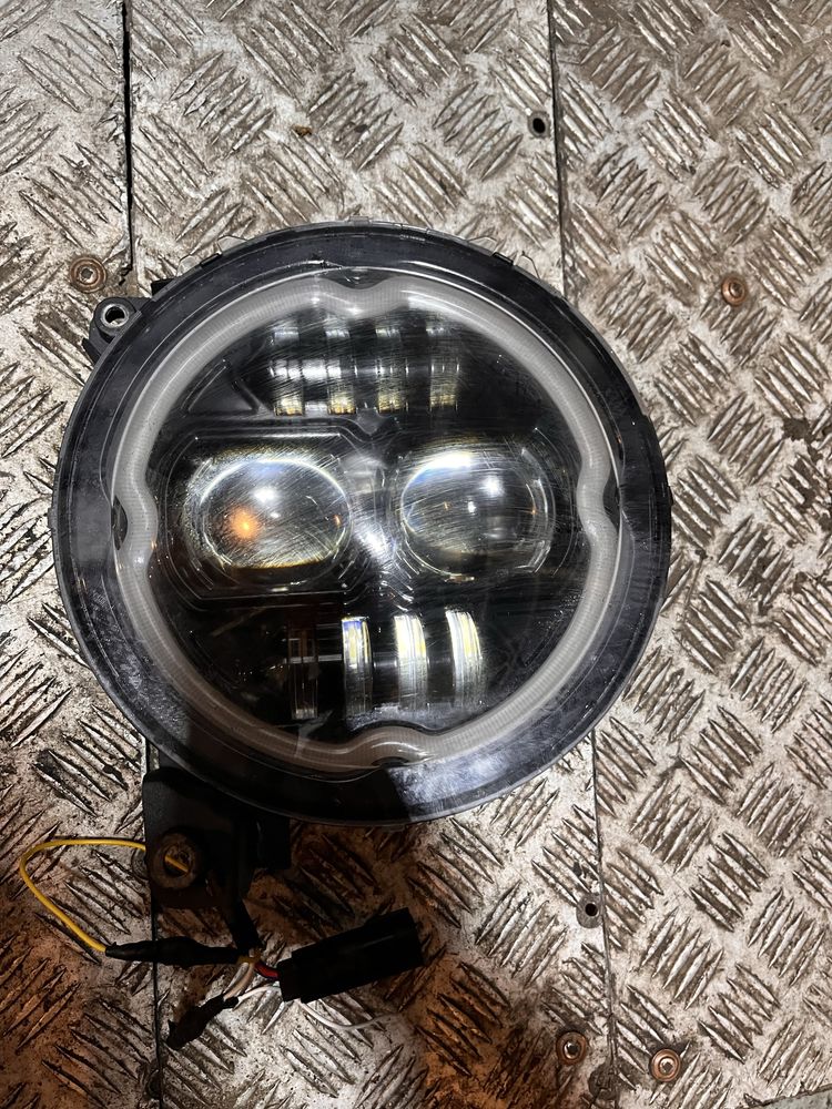 Jeep wrangler jl lampy przod komplet full led
