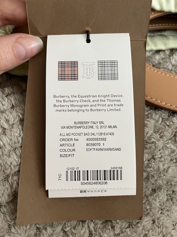 Torebka Burberry