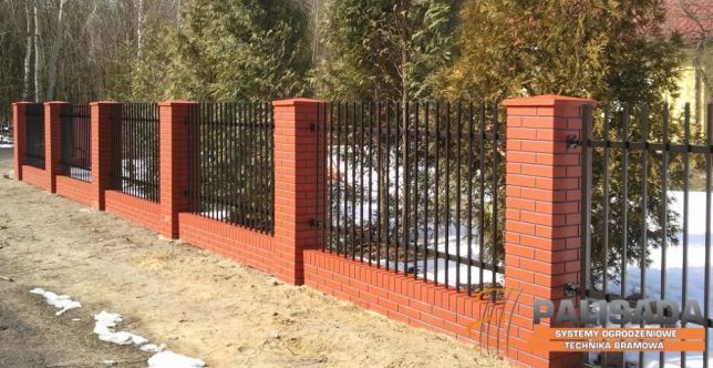 KLINKIEROWE OGRODZENIE - Imitacja Klinkieru -Innowacyjne a'la KLINKIER