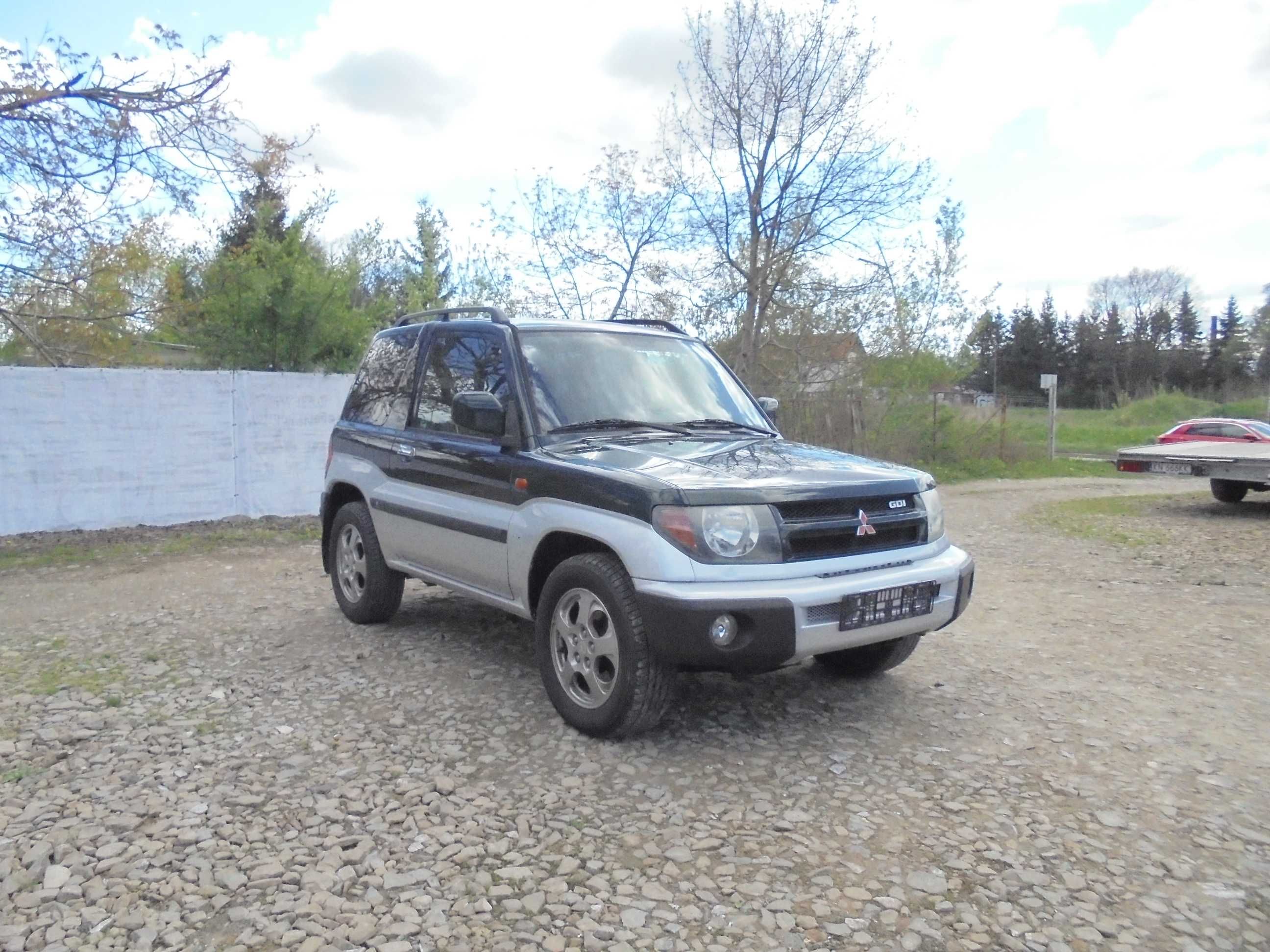 Mitsubishi Pajero Pinin4x4Klima125tys.1.8GDI 120KM Bez Rdzy.Reduktor.