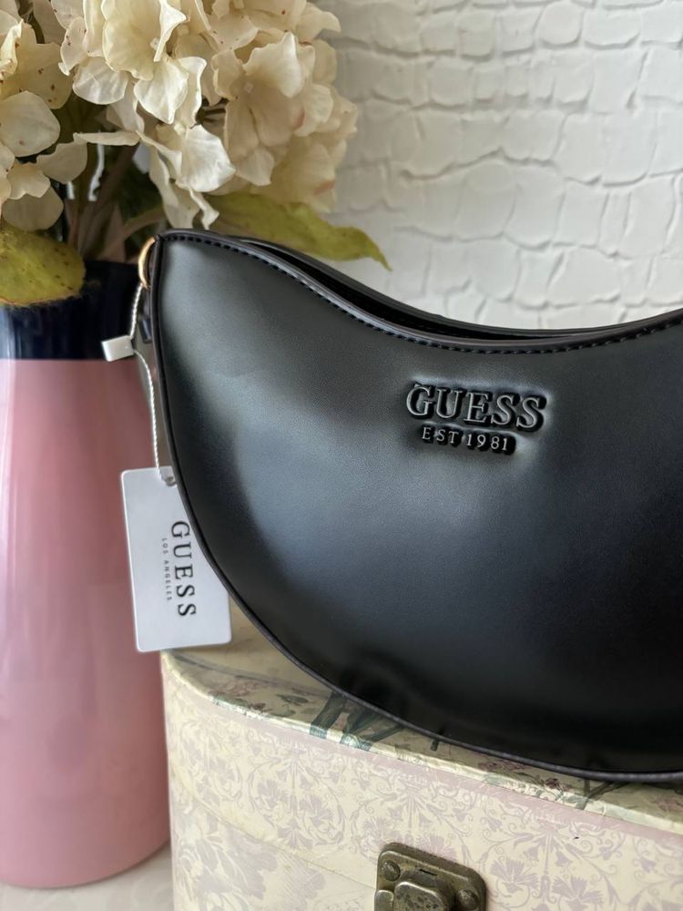 Сумка guess чорна жіноча