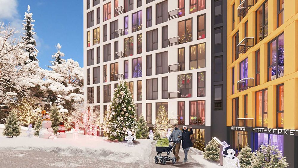 Двокімнатні Апартаменти 60.62 м2 в ЖК Велика Британія. Продаж