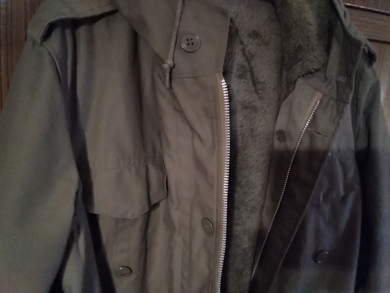 Kurtka Parka khaki